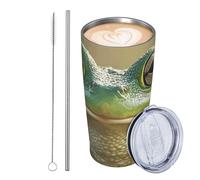 Ebdf91275c1750438698ae9f98b0f5f Bicchiere da viaggio isolato in acciaio inossidabile da 20 once Bicchieri da viaggio a tenuta stagna Tazza da caffè da viaggio con coperchio e cannuccia Bottiglia