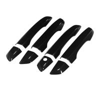EBDFGHK Copri Maniglia Guscio Auto Compatibile con per Civic 10a Generazione 2016-2021 Modanatura per Maniglia Esterna della Portiera in Fibra Carbonio Nera Decorazione per Accesso Senza Chiave