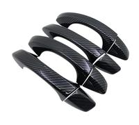 EBDFGHK Copri Maniglia Guscio Auto Compatibile con per Q3 2017 2018 2019 2020 2021 2022 Accessori per Auto Copertura della Maniglia Esterna della Portiera Fibra Carbonio Adesivo Protettivo Lo Styling