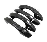 EBDFGHK Copri Maniglia Guscio Auto Compatibile con per Q3 2017 2018 2019 2020 2021 2022 Accessori per Auto Copertura della Maniglia Esterna della Portiera Fibra Carbonio Adesivo Protettivo Lo Styling