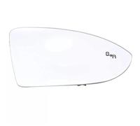 EBDFGHK Specchio Vetro Auto Compatibile con per E-Golf 2014-2019 Specchietto Retrovisore Laterale Riscaldato Sinistro Destro con Avviso di Angolo Cieco 5G0857521 5G0857522