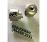 EBEH1 Coppia Pesi Stabilizzatori Manubrio Motrax Silver Adattabili Honda "RR"