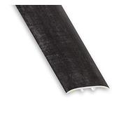 Ebene - Soglia universale in legno, 38/83 cm, colore: Nero