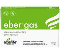 EBERLIFE Ebergas 30 Compresse - integratore per il gonfiore addominale
