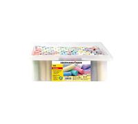 Eberhard Faber 526599 - Gesso stradale 100 secchi, 8 colori brillanti Gesso stradale