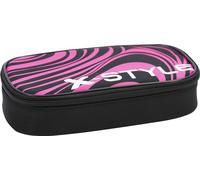 Eberhard Faber 577480 - Astuccio Jumbo rosa neon/nero, astuccio con cerniera, ampio scomparto principale e tasca interna