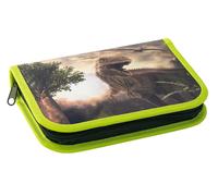 Eberhard Faber 577559 - Pencil Case with Dinosaur Motif and Filled with 42 Stati