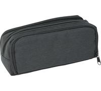EBERHARD FABER - Astuccio a 3 scomparti antracite/nero