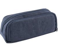 Eberhard Faber - Astuccio a 3 scomparti blu scuro