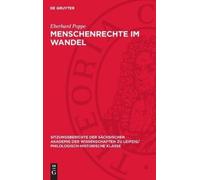 Eberhard Poppe Menschenrechte Im Wandel (Copertina rigida)