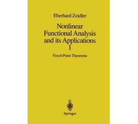 Eberhard Zeidler Nonlinear Functional Analysis and its Applications (Tascabile)