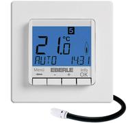 Eberle fit 3f termostato ambiente da incasso settimanale 10 fino a 40 c