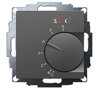 Eberle 547816054302 UTE 2800-R-Anthrazit-55 Termostato ambiente Da incasso 5 fi