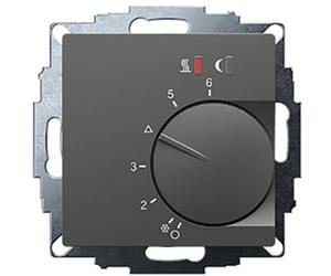 Eberle 547816054302 UTE 2800-R-Anthrazit-55 Termostato ambiente Da incasso 5 fi