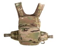 Eberlestock Bravo - Bino Pack modulare - Imbracatura binocolo da caccia senza magneti, chiusura silenziosa con cordino ammortizzante - compatibile con MOLLE - Cinghie traspiranti Air-Mesh - Multicam