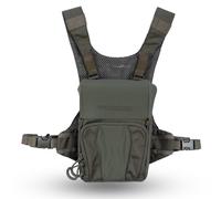 Eberlestock Recon Modular Bino Pack - Sistema avanzato di imbracatura per binocolo con attacchi personalizzabili - Verde militare - Grande
