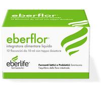 eberlife farmaceutici Eberflor Fermenti Lattici 12 Flaconcini da 10 Ml