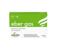 EBERLIFE Ebergas 30 Compresse - integratore per il gonfiore addominale
