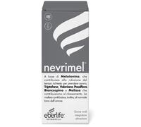 EBERLIFE FARMACEUTICI SpA Integratore Nevrimel sciroppo con melatonina, 9ml
