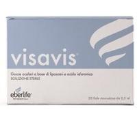 eberlife farmaceutici Visavis + gocce oftalmiche 20 fiale da 0,5 ml