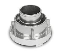 EBERTH 2" Accoppiamento Storz Accoppiamento di Aspirazione, Storz C, Raccordo per Tubo Flessibile in 2 Pollici, Ugello del Diametro Esterno del Tubo 52mm, Raccordo ad Alta Pressione in Alluminio