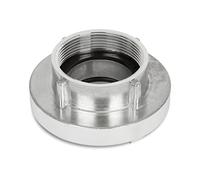 EBERTH 2" Accoppiamento Storz Accoppiamento Fisso, Storz C, Raccordo per Tubo Flessibile in 2 Pollici, Diametro filettatura interna 59mm, Raccordo ad Alta Pressione in Alluminio Incl. Guarnizione