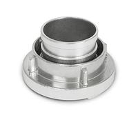 EBERTH 3" Accoppiamento Storz Accoppiamento di Aspirazione, Storz B, Raccordo per Tubo Flessibile in 3 Pollici, Ugello del Diametro Esterno del Tubo 75mm, Raccordo ad Alta Pressione in Alluminio