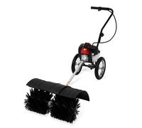 EBERTH 3CV Scopa giardino Spazzatrice Spazzaneve a motore Spazzatrice a spinta