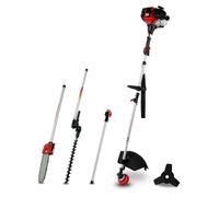 EBERTH 4in1 decespugliatore a benzina tagliaerba tagliasiepi motosega