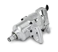 EBERTH Avvitatore a impulsi avvitatore ad aria compressa con presa da 1 pollice e attacco da 1/2 pollice 1620 Nm, mandrino corto, meccanismo a doppio impatto, 3500 rpm, 2 impugnature