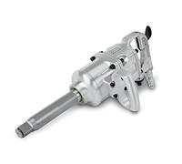 EBERTH Avvitatore ad impulsi avvitatore pneumatico con presa da 1 pollice e attacco per aria compressa da 1/2 pollice (1620 Nm, mandrino lungo, meccanismo a doppio impatto, 3500 rpm, 2 impugnature)