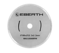 EBERTH Disco da taglio diamantato per pietra, calcestruzzo, piastrelle, Disco diamantato con diametro di 180 mm, foro di 22,2 mm e spessore di 2,2 mm, per granito, ceramica, marmo