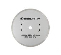 EBERTH Disco da taglio diamantato per pietra, calcestruzzo, piastrelle, Disco diamantato con diametro di 300 mm, foro di 25,4 mm e spessore di 3,0 mm, per granito, ceramica, marmo