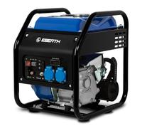 EBERTH Generatore di corrente silenzioso da 3200 Watt con inverter, generatore di corrente di emergenza con motore a benzina da 7 CV, generatore di corrente con 2 prese da 230 V e 2 porte USB