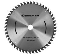 EBERTH Lama sega circolare disco per sega circolare in acciaio con denti in metallo duro per tagli di legno (diametro 305 mm, foro 30 mm, spessore lama 2,0 mm, larghezza di taglio 2,8 mm, 48 denti)