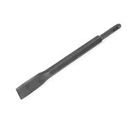EBERTH Martello a Scalpello Piatto SDS in Acciaio Temprato (Lunghezza 245mm, Diametro 15mm, Universale, per Lavori di Demolizione e Sfondamento, Diametro Albero SDS 10mm)