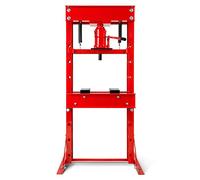 EBERTH Pressa idraulica Pressa da officina 30T, altezza massima di lavoro 750mm, regolabile in 7 posizioni, larghezza di lavoro 540mm, altezza totale 1510mm, 2 ganasce di supporto, cilindro idraulico