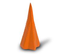 EBERTH Spaccalegna manuale, cuneo per spaccare la legna 7 x 7 x 17 cm