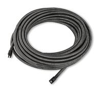 EBERTH Spirale con lunghezza di 20 m, ricambio per macchina per la pulizia dei tubi elettrica, attacco M6 per tutte le teste di perforazione comuni, diametro 13 mm, per tubi di diametro da 5 a 10 cm