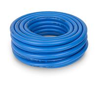 EBERTH Tubo per aria compressa 15m, tubo per compressore con diametro 10mm x 14,5mm (interno x esterno) e pressione di esercizio di 20 bar, accessori per pistole ad aria compressa senza attacco