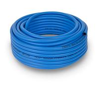 EBERTH Tubo per aria compressa 20m, tubo per compressore con diametro 6mm x 11mm (interno x esterno) e pressione di esercizio di 20 bar, accessori per pistole ad aria compressa senza attacco