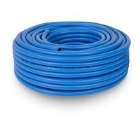 EBERTH Tubo per aria compressa 40m, tubo per compressore con diametro 10mm x 14,5mm (interno x esterno) e pressione di esercizio di 20 bar, accessori per pistole ad aria compressa senza attacco