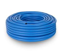 EBERTH Tubo per aria compressa 40m, tubo per compressore con diametro 6mm x 11mm (interno x esterno) e pressione di esercizio di 20 bar, accessori per pistole ad aria compressa senza attacco
