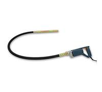 EBERTH Vibratore per Calcestruzzo Elettrico 800W, Lunghezza Bottiglia Vibrante 2m, Vibratore per Cemento rinforzato in acciaio, diametro 35mm, ALbero flessibile, Portatile, 230V, Interruttore On-Off