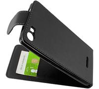 ebestStar - Cover Compatibile con Wiko Fever 4G Custodia Protezione Pelle PU Risvolto Verticale, Nero