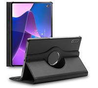 ebestStar - Cover per Lenovo Tab P12 Pro, Custodia Protezione Rotazione 360, Pelle PU, Nero