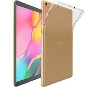 ebestStar - Cover per Samsung Galaxy Tab A 10.1 2019 T510 T515, Custodia Silicone Trasparente, Protezione TPU Antiurto, Morbida Sottile Slim, Trasparente