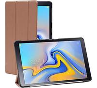 ebestStar - Cover per Samsung Galaxy Tab A 10.5 (2018) T590 T595, Custodia Protezione Flip Magnetica, Slim Case Sottile Pelle PU, Rosa Dorato