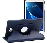 ebestStar - Cover per Samsung Galaxy Tab A6 A 10.1 (2018, 2016) T580 T585, Custodia Protezione Rotazione 360, Pelle PU, Blu scuro