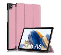 ebestStar - Cover per Samsung Galaxy Tab A8 10.5 (2021) SM-X200 X205, Custodia Protezione Flip Magnetica, Slim Case Sottile Pelle PU, Rosa Dorato